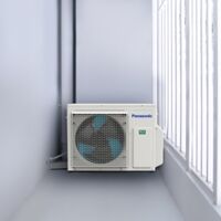 Dàn nóng Panasonic Inverter 18000 BTU 1 chiều CU-3U27YBZ gas R-32