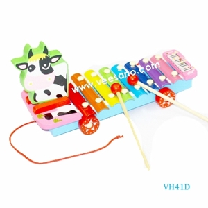 Đàn Xylophone 8 phím Bò sữa Veesano VH41D