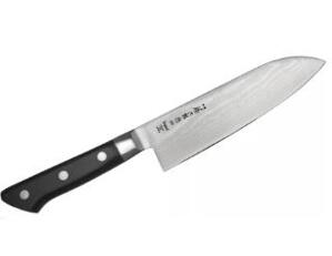 Dao bếp Nhật Tojiro DP 37 lớp Damascus VG10 Santoku F659 (170mm) - Dao thái đa năng 3 trong 1 Tojiro