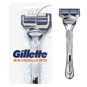 Dao cạo râu Gillette Skinguard (1 cán + 6 lưỡi cạo) Nhật Bản