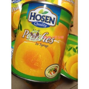 Đào ngâm Hosen 825gr