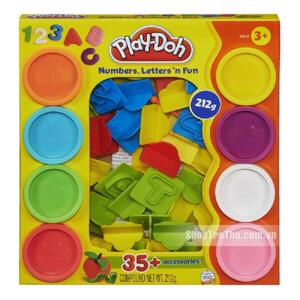 Đất nặn Chữ số vui nhộn Play Doh PD21018 (21018)