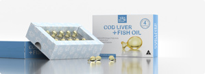 Dầu cá Cod Liver Fish Oil Bio Island - 30 viên