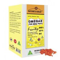 Dầu cá trẻ em Nature’s gold Omega 3