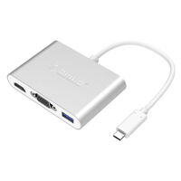 Đầu chuyển đổi Type C sang HDMI/VGA/Type C/USB 3.0 Orico RCHV