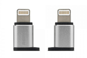 Đầu chuyển Micro USB to apple Remax visual RA-USB2