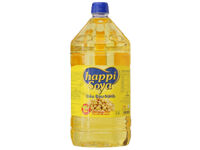 Dầu đậu nành nguyên chất Happi Soya can 2 lít