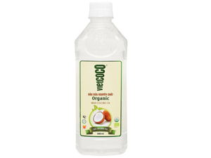 Dầu dừa nguyên chất Organic Vietcoco chai 500ml