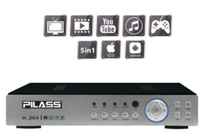 Đầu ghi hình 5 in 1 Pilass SNVR-CP6108 - 8 kênh