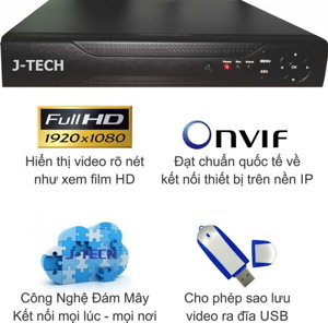 Đầu ghi hình J-Tech JT-1108S