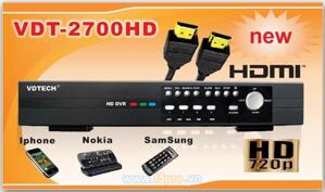 Đầu ghi hình VDTech VDT-2700HD - 4 kênh