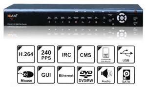 Đầu ghi kỹ thuật số ICAM DVR-5041D 4 kênh