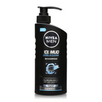 Dầu gội bùn khoáng Nivea Men Ice Mud Cool & Clean 530ml