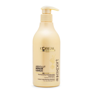 Dầu gội chăm sóc tóc hư tổn Loreal Absolut Repair Lipidium 500ml