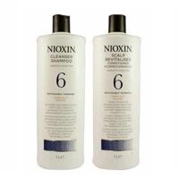 Bộ dầu gội chống rụng tóc Nioxin 6 - 1L