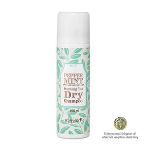 Dầu gội khô chiết xuất bạc hà Morning tea dry shampoo 100ml