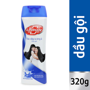 Dầu Gội Lifebuoy Tóc Dày Óng Ả 320G