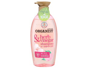 Dầu gội Organist giấm thảo mộc tự nhiên 500ml