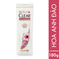 Dầu gội sạch gàu Clear hoa anh đào thơm mát 180g