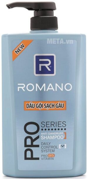 Dầu gội sạch gàu Romano Pro Series 650g