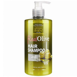 Dầu gội siêu mượt Green Grapy Real Olive Velvet Dress 500ml