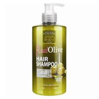 Dầu gội siêu mượt tinh chất olive GREEN GRAPHY Real Olive Velvet Dress Hair Shampoo