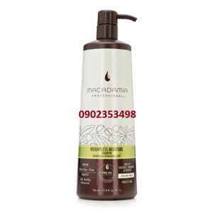 Dầu gội tạo độ phòng cho tóc mỏng Macadamia Weightless Moisture Shampoo - 1000ml