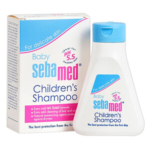 Dầu gội trẻ em dịu nhẹ không cay mắt Baby Sebamed Children's Shampoo SBB02C (150ml)