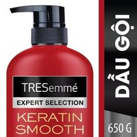 Dầu gội tresemmé keratin smooth tinh dầu argan và keratin vào nếp suôn mượt 650g