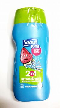 Dầu Gội Xả 2 in 1, Sữa tắm Suave Kid 355ML – USA