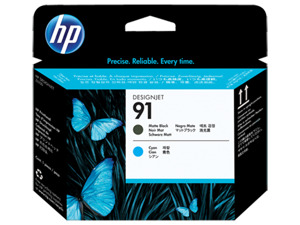 Đầu in HP 91 Matte Black and Cyan Printhead C9460A