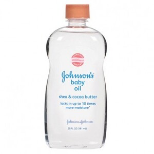 Dầu Johnson's Shea & Cocoa Butter Baby Oil 591mL