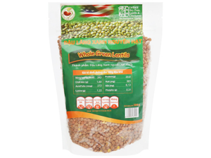 Đậu lăng xanh nguyên hạt TMT Foods gói 500g