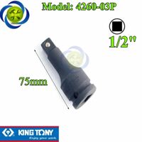 Đầu nối đen 1/2 Kingtony 4260-03P