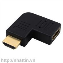 Đầu nối HDMI chữ L vuông góc 90 độ UNITEK (Model Y-A009)