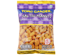 Đậu phộng rang muối Tong Garden gói 42g