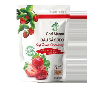 Dâu sấy dẻo God Mama 80g