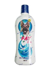 Dầu tắm Fay 5 Sao 300ml - Dành cho chó mèo