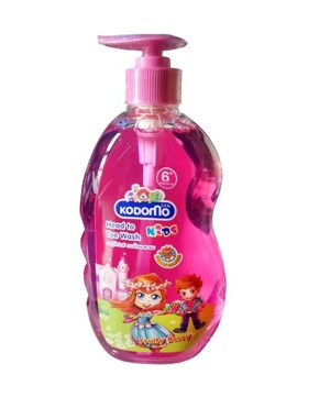 Dầu tắm gội cho bé Kodomo Fruity Berry 400ml