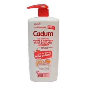 Dầu tắm gội hương dâu Cadum 750ml