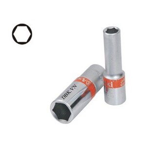 Đầu tuýp dài 1/2'' 6 cạnh 18mm Asaki AK-6557