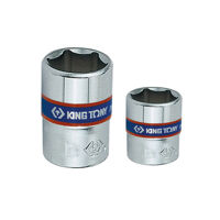 Đầu tuýp ngắn 1/4 inch lục giác 9mm Kingtony 233509M