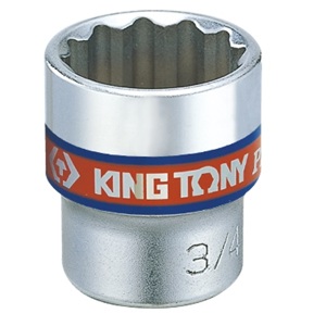 Đầu tuýp ngắn 3/8 inch size 5/16 inch 8mm Kingtony 333010S