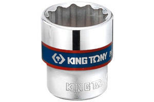 Đầu tuýp ngắn Kingtony 333018M, 3/8″ 12 cạnh 18mm