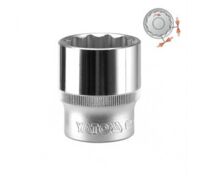 Đầu tuýp sao YT-1291 12 cạnh 1/2" ngắn 30mm