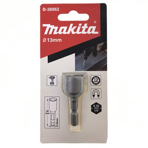 Đầu tuýp vặn vít 13mm chuôi lục giác 1/4″ Makita B-38962