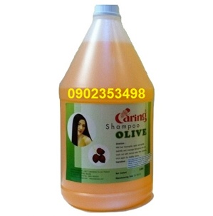 Dầu xả mở biểu bì tóc trước khi uốn duỗi nhuộm Caring Olive - 3.5L