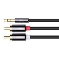 Dây Audio 3.5mm ra 2 đầu RCA Ugreen 10584 2m