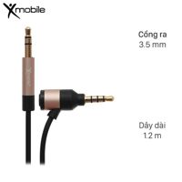 Dây cáp âm thanh 3.5mm 1.2 m Xmobile DS036TB