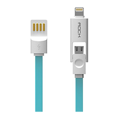 Dây cáp Rock Combo Lightning/Micro USB - 1m